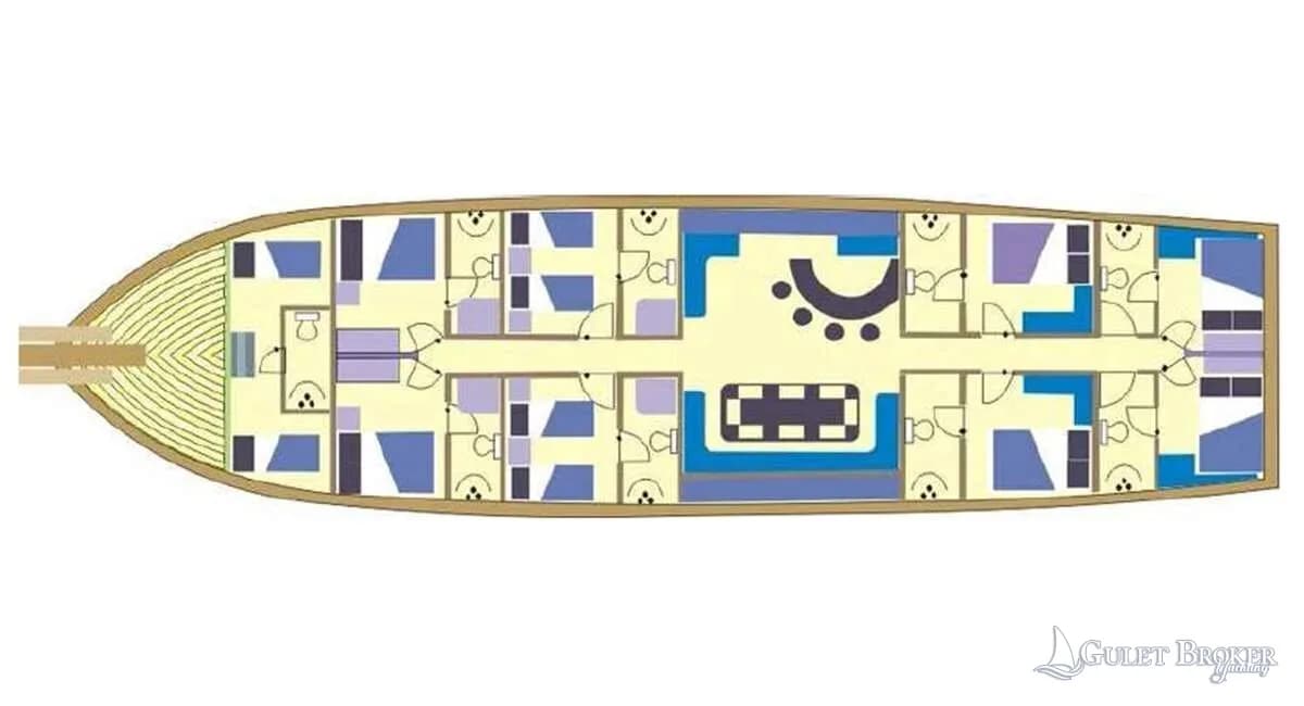 Gulet Celik Es D Plan