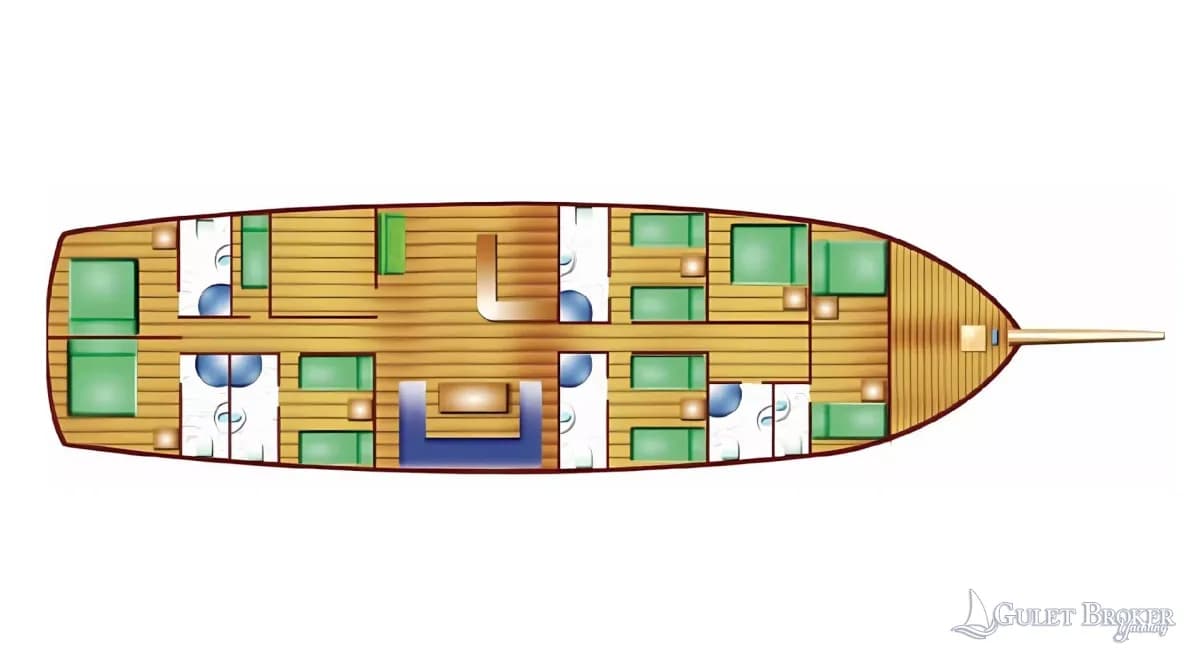 Gulet Serenad Plan